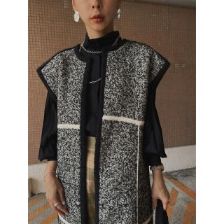 アメリヴィンテージ(Ameri VINTAGE)の【Ameri VINTAGE】MOUTON LIKE KNIT VEST(ベスト/ジレ)