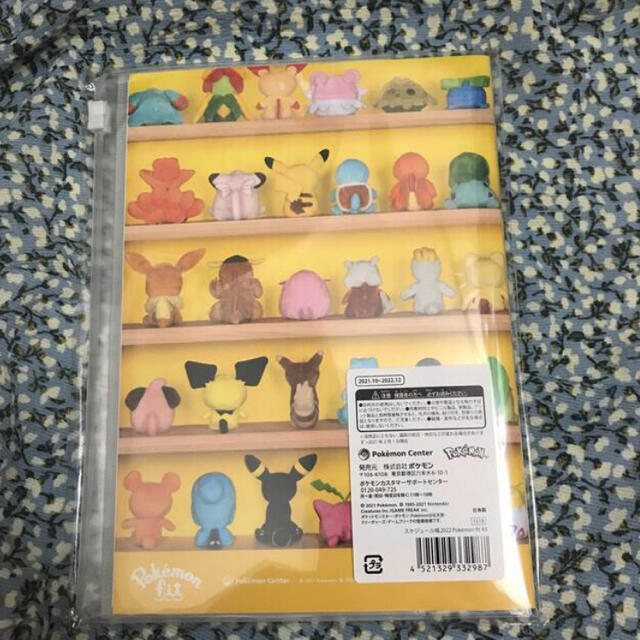 ポケモン(ポケモン)の2022 ポケモン　ポケモンセンター　スケジュール帳　新品　ポケモンFit インテリア/住まい/日用品の文房具(カレンダー/スケジュール)の商品写真