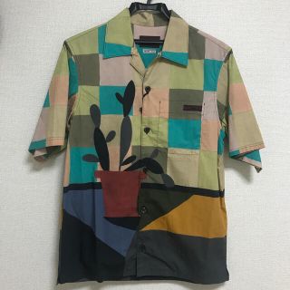 プラダ(PRADA)のプラダ オープンカラー シャツ 新品(シャツ)