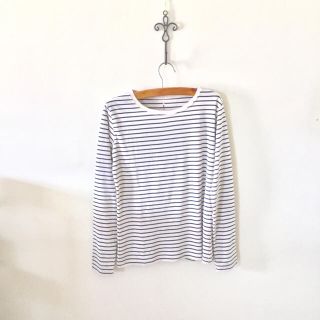 モンベル(mont bell)の【定価¥4104】mont-bell WIC.ボーダーロングスリーブT(Tシャツ(長袖/七分))