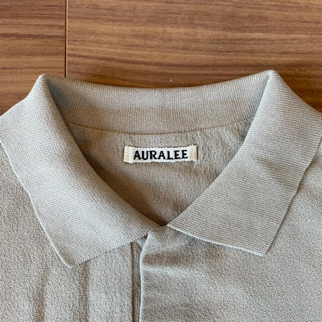 AURALEE オーラリー　半袖ポロシャツ メンズのトップス(ポロシャツ)の商品写真