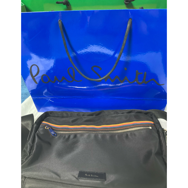 Paul Smith(ポールスミス)のポールスミス バッグ 黒　Paul Smith psn591-10 メンズ  メンズのバッグ(ショルダーバッグ)の商品写真