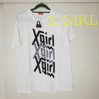 エックスガール(X-girl)のエックスガール　新品　tシャツ(Tシャツ(半袖/袖なし))