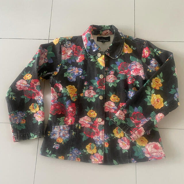 COMME des GARCONS 花柄デニムジャケット - ruizvillandiego.com