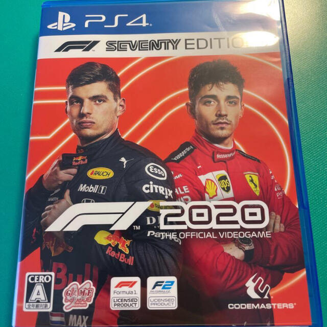 PlayStation4(プレイステーション4)のF1 2020 F1 Seventy Edition PS4 国内版 エンタメ/ホビーのゲームソフト/ゲーム機本体(家庭用ゲームソフト)の商品写真