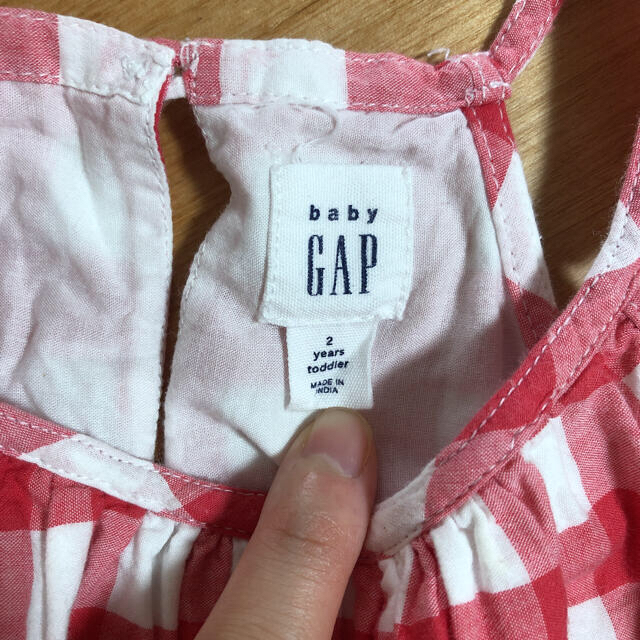 babyGAP(ベビーギャップ)のGAP ワンピース キッズ/ベビー/マタニティのキッズ服女の子用(90cm~)(ワンピース)の商品写真