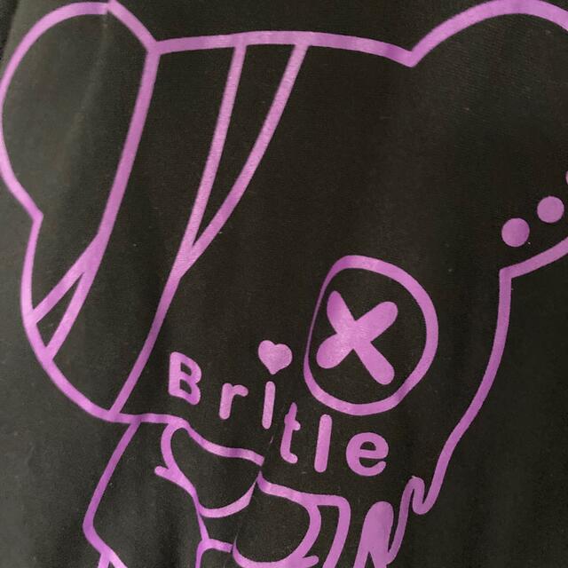 BRITTLE「Brittle...」パーカー　黒魅らら　モノクローン　KRY