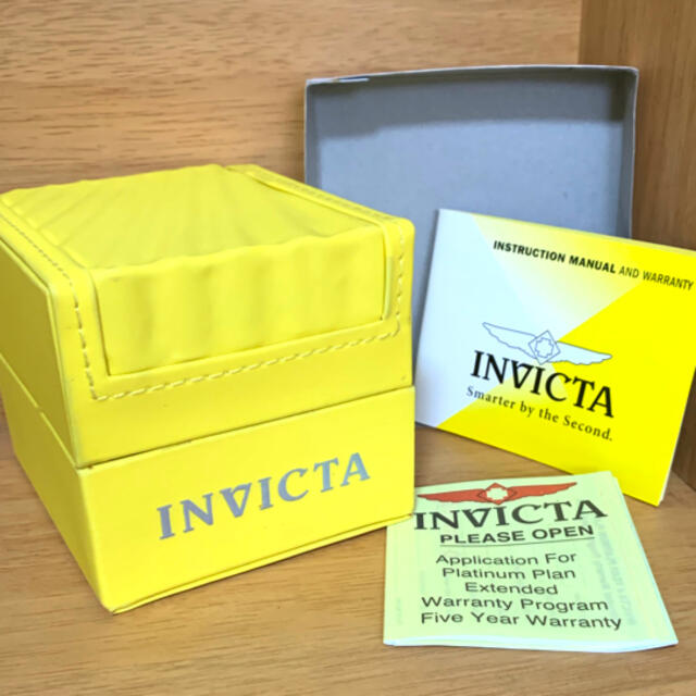 INVICTA(インビクタ)の希少⭐︎ 未使用品 INVICTA 腕時計 シンプルデザインでシーンを選ばない メンズの時計(腕時計(アナログ))の商品写真