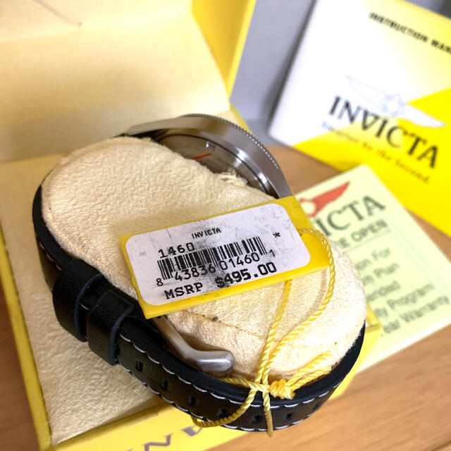 INVICTA(インビクタ)の希少⭐︎ 未使用品 INVICTA 腕時計 シンプルデザインでシーンを選ばない メンズの時計(腕時計(アナログ))の商品写真