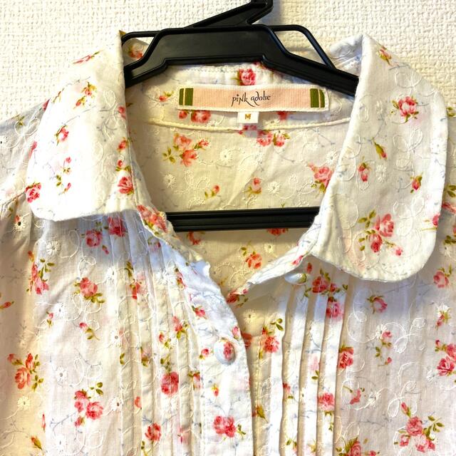 PINK ADOBE(ピンクアドべ)の花柄ブラウス レディースのトップス(シャツ/ブラウス(半袖/袖なし))の商品写真
