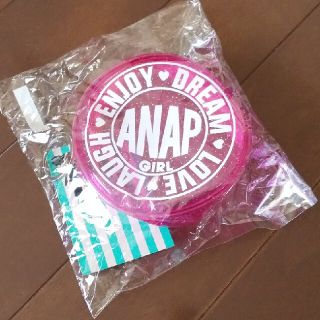 アナップ(ANAP)のANAP GIRLクリアラメポーチ☆ピンク(ポーチ)