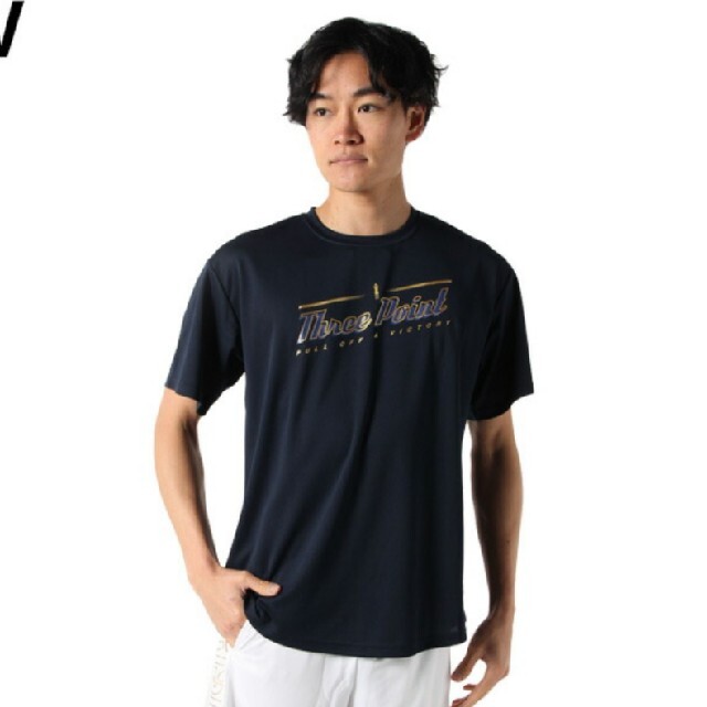 スリーポイント バスケ 半袖Tシャツ メンズのトップス(Tシャツ/カットソー(半袖/袖なし))の商品写真