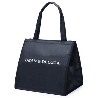 ディーンアンドデルーカ(DEAN & DELUCA)のクーラーバッグDEAN&DELUCAエコバッグ保冷バッグ★トートバッグ黒ブラック(エコバッグ)