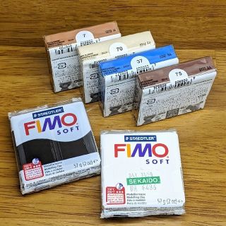 【ステッドラー】オーブン粘土 FIMO フィモ／6個セット(その他)