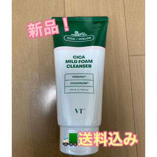 VT★シカマイルドフォームクレンザー！韓国コスメ cica 洗顔フォーム(洗顔料)