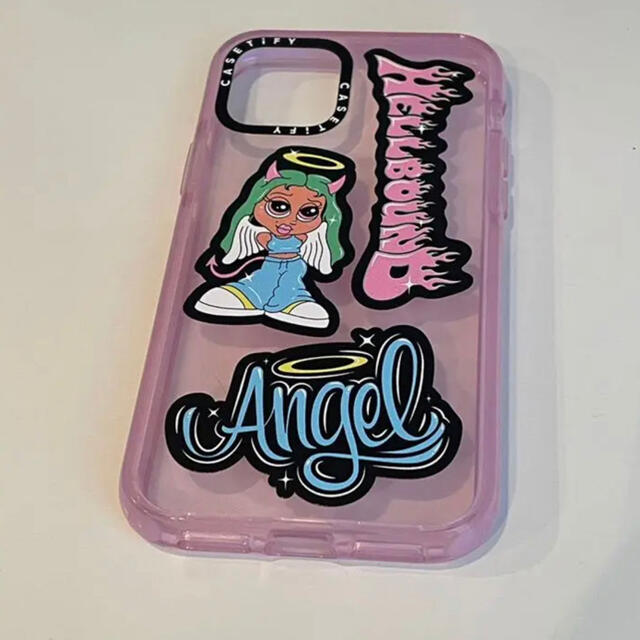 X-girl(エックスガール)の新作casetify iPhone11proケース 超美品 スマホ/家電/カメラのスマホアクセサリー(iPhoneケース)の商品写真