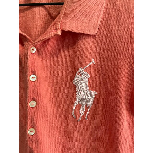 Ralph Lauren(ラルフローレン)のラルフローレンポロシャツ160 キッズ/ベビー/マタニティのキッズ服女の子用(90cm~)(Tシャツ/カットソー)の商品写真