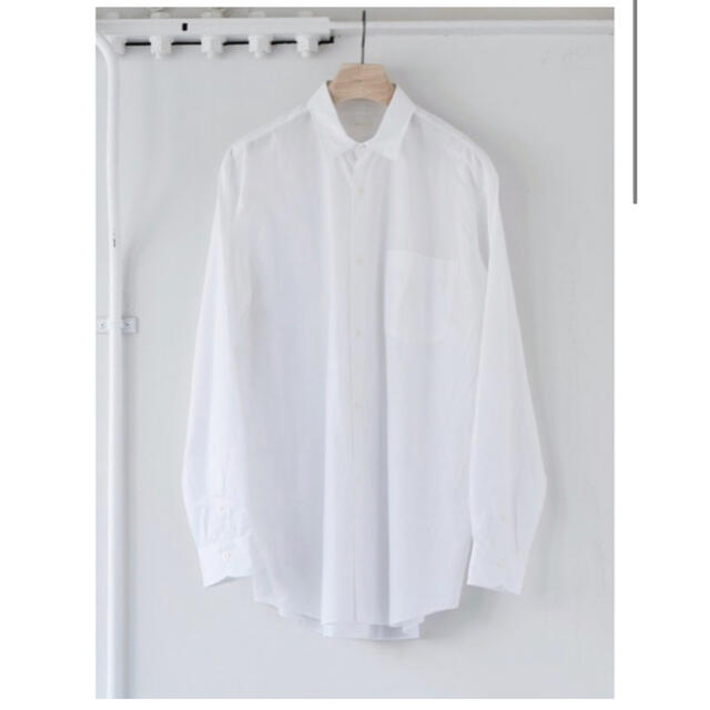 COMOLI 2021AW 新作 コモリシャツ ホワイト サイズ3 新品未使用 シャツ