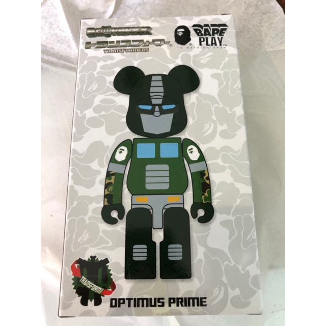 A BATHING APE(アベイシングエイプ)のBAPE X TRANSFORMERS X BE@RBRICK 200%  エンタメ/ホビーのおもちゃ/ぬいぐるみ(キャラクターグッズ)の商品写真