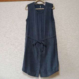 ギャップ(GAP)のgap カーキ色ワンピース(ひざ丈ワンピース)