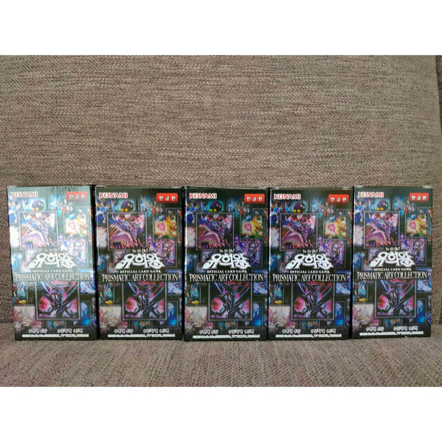 遊戯王 韓国版 プリズマティックアートコレクション 5BOX - cabager.com