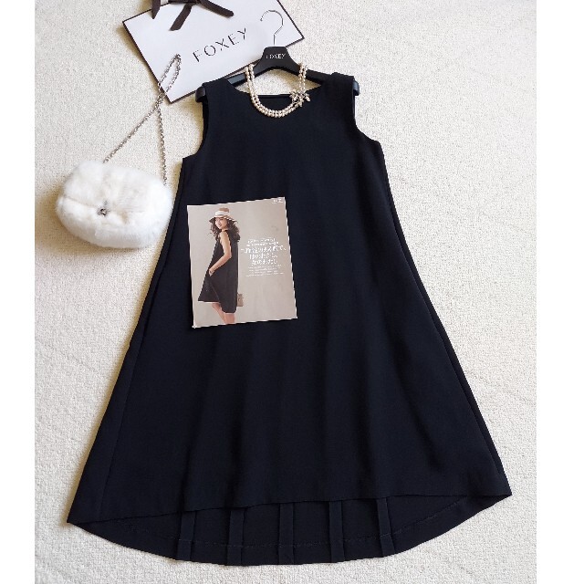 FOXEY❤42『Summer Black Mini Dress』ブラック