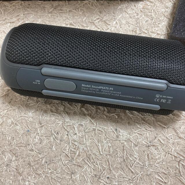 SOUND PEATS bluetooth speaker スマホ/家電/カメラのオーディオ機器(スピーカー)の商品写真