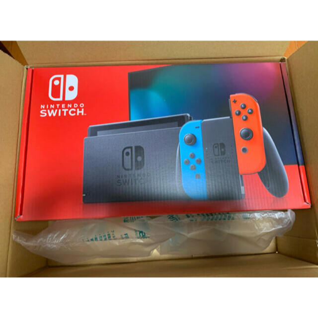 【新品・未開封品】Nintendo Switch・ネオンブルー・レッド