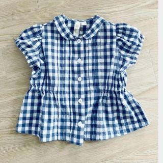 キャラメルベビー&チャイルド(Caramel baby&child )のLittle Cotton Clothes ブラウス　2-3y(ブラウス)