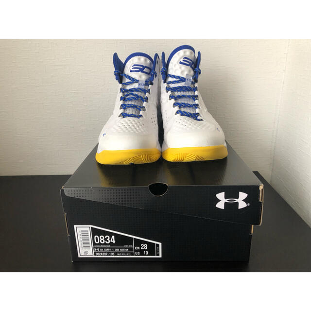 UNDER ARMOUR(アンダーアーマー)の28cm UA CURRY 1 DUB NATION メンズの靴/シューズ(スニーカー)の商品写真