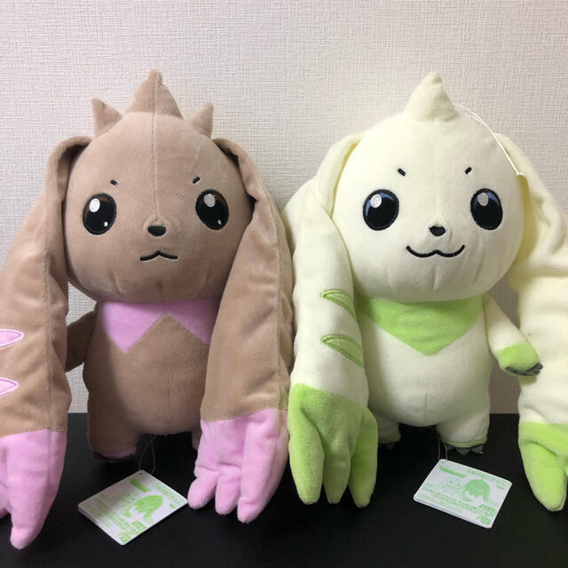 デジモンテイマーズ でっかいぬいぐるみ テリアモン ロップモン 2種 ...