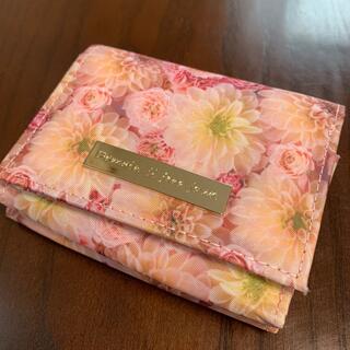 フェリシモ(FELISSIMO)の花柄♡ミニウォレット♡ピンク(財布)