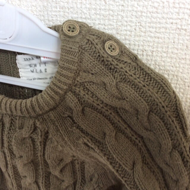 ZARA KIDS(ザラキッズ)のZARA 86cm 男の子ニットセーター (b80-92) キッズ/ベビー/マタニティのベビー服(~85cm)(ニット/セーター)の商品写真