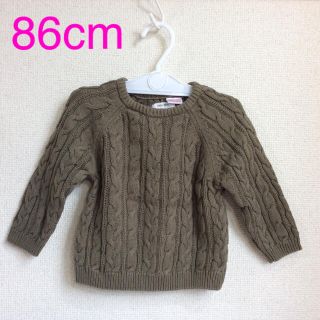 ザラキッズ(ZARA KIDS)のZARA 86cm 男の子ニットセーター (b80-92)(ニット/セーター)