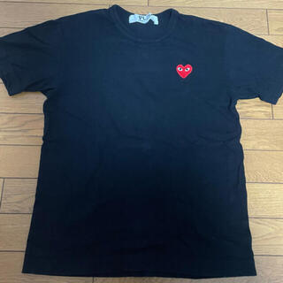 コムデギャルソン(COMME des GARCONS)のコムデギャルソン　Tシャツ　ブラック　M(Tシャツ/カットソー(半袖/袖なし))