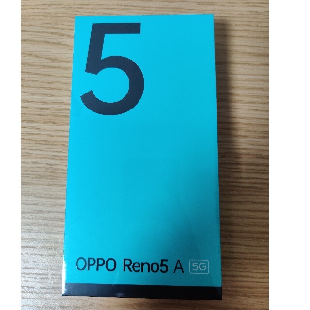 Oppo Reno 5 a アイスブルー　シムフリー　未開封新品