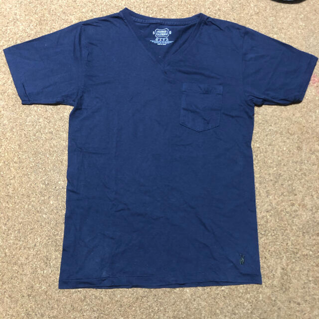 STANDARD CALIFORNIA Vネック　Tシャツ　ネイビー　S 新品