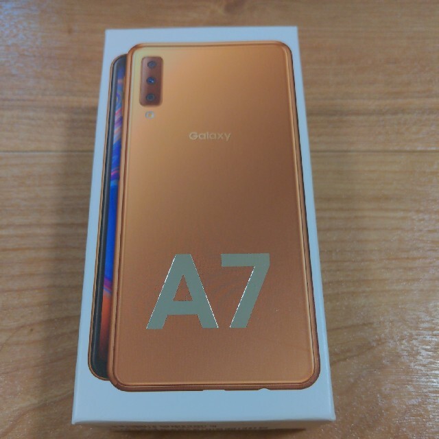 新品未使用)SAMSUNG Galaxy A7 ゴールド 楽天モバイル版 新品未使用)SAMSUNG Galaxy A7 ゴールド 楽天モバイル版