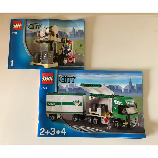 Lego(レゴ)のLEGO City 7733 トラックとフォークリフト キッズ/ベビー/マタニティのおもちゃ(積み木/ブロック)の商品写真