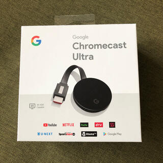 グーグル(Google)のGoogle Chromecast Ultra(映像用ケーブル)