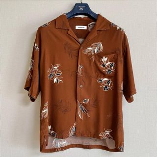 ユナイテッドアローズ(UNITED ARROWS)の【シックな色合いで合わせ易い！】United arrows アロハシャツ　M(Tシャツ/カットソー(半袖/袖なし))