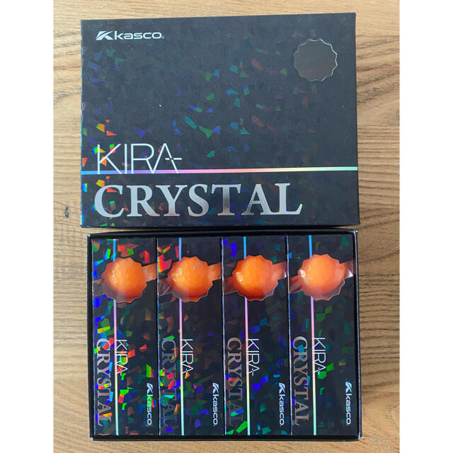 Kasco(キャスコ)のキャスコ KIRA CRYSTAL（キラ クリスタル）1ダース チケットのスポーツ(ゴルフ)の商品写真