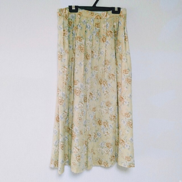 古着花柄スカートM レディースのスカート(ロングスカート)の商品写真