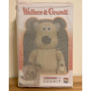 メディコムトイ(MEDICOM TOY)の新品 ベアブリック GROMIT 100％ 400% ウォレスとグロミット(その他)