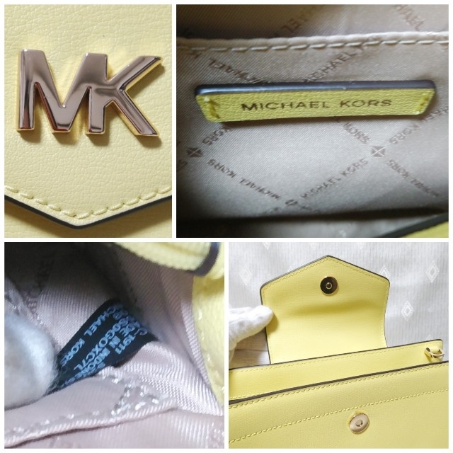 Michael Kors(マイケルコース)の美品　MICHAEL KORS　マイケルコース　コンパクト　ショルダーバッグ レディースのバッグ(ショルダーバッグ)の商品写真