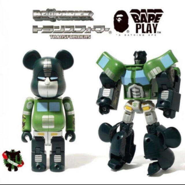 BAPE X TRANSFORMERS X BE@RBRICK 200%