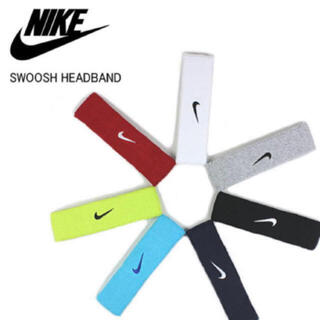 ナイキ(NIKE)の★新品・未使用★ ナイキ NIKE スウッシュ ヘッドバンド  ホワイト(トレーニング用品)