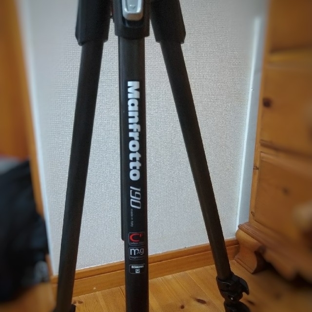 Manfrotto - manfrotto190３段カーボン三脚の通販 by kanjam