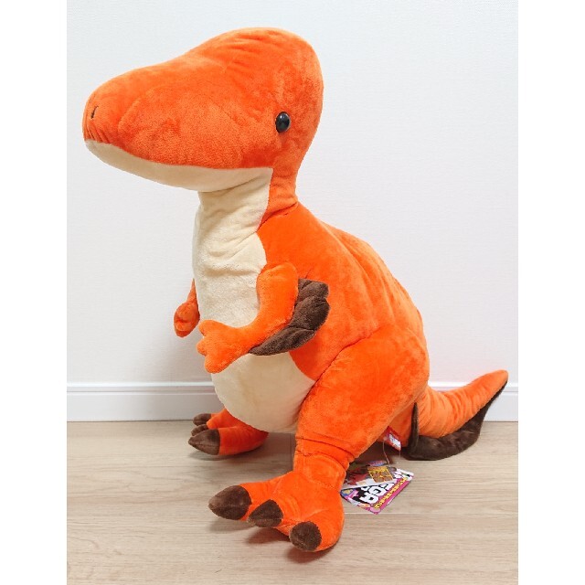 新品♪非売品♪恐竜時代☆にんきもの☆特大 BIG ぬいぐるみ セット