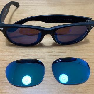 レイバン(Ray-Ban)のレイバン RayBan ニューウェイファーラー レンズのみ ブルーフラッシュ(サングラス/メガネ)